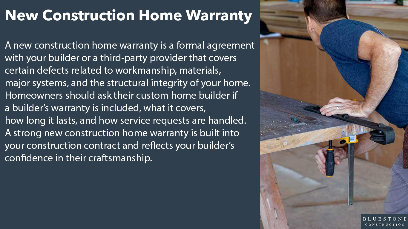 New Construction Home Warranty Explained