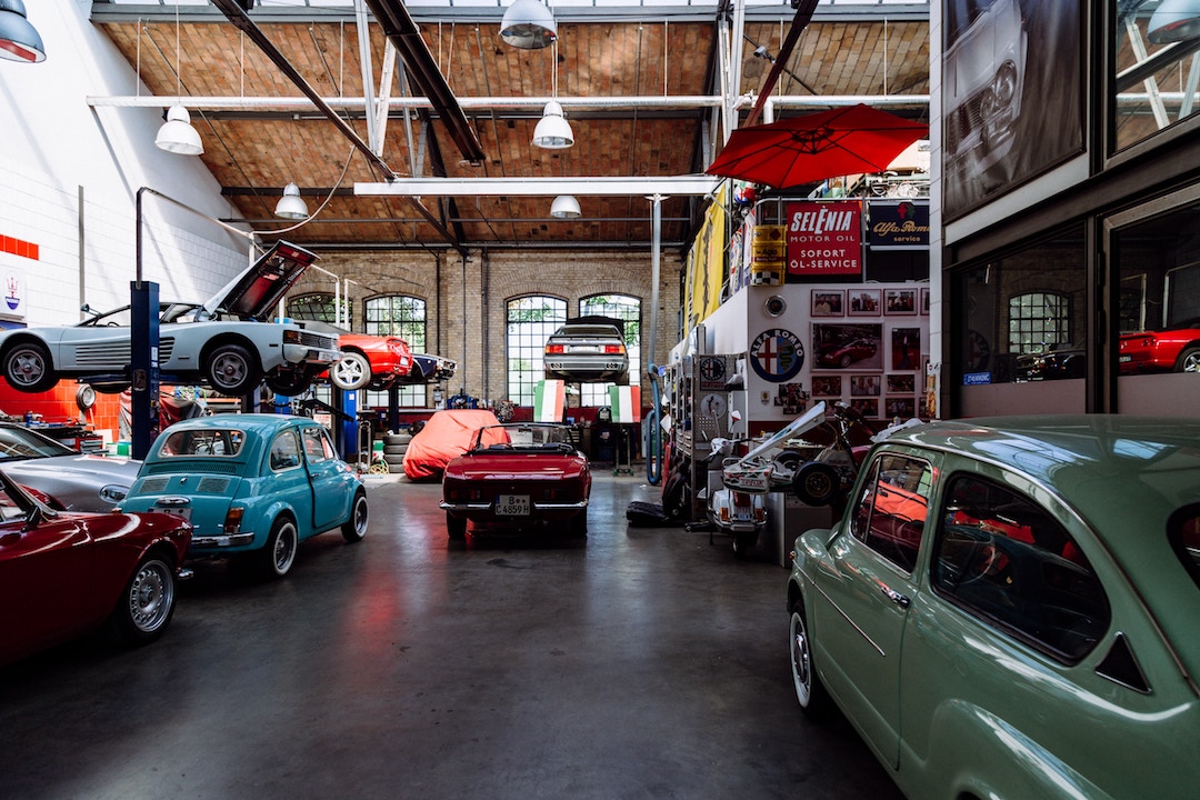 how to build garages for a collector car collection