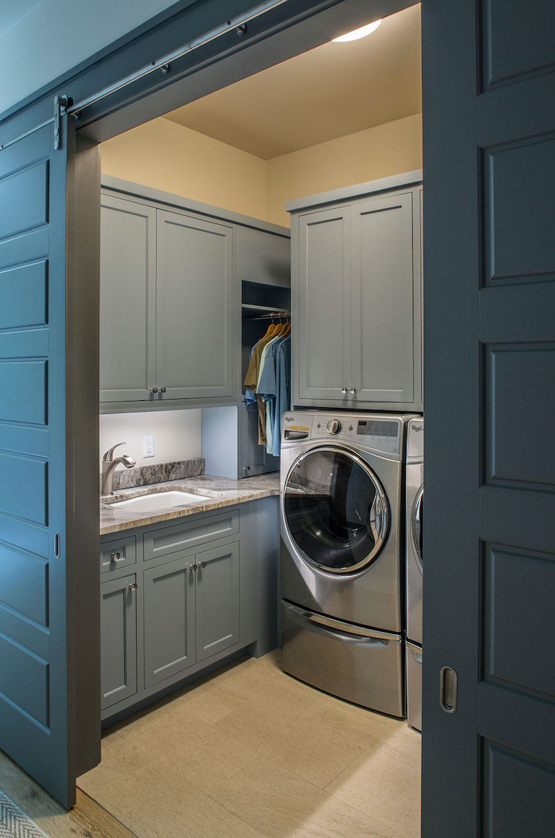green home appliances custom home laundry room