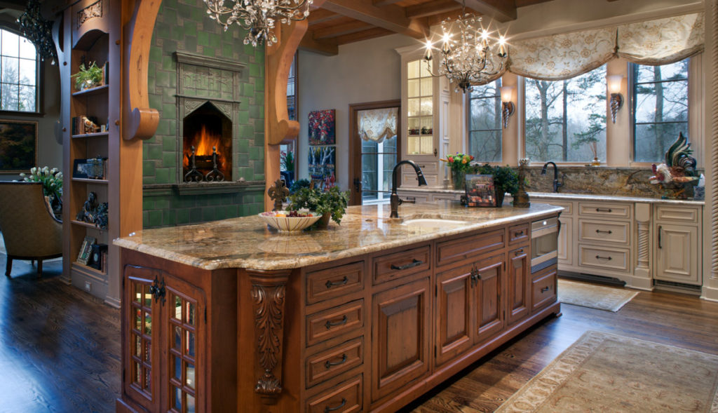 luxury home kitchen traditional