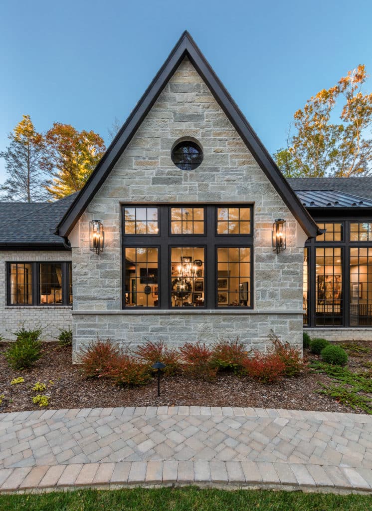 Luxury custom home builder in Asheville North Carolina by Bluestone Construction