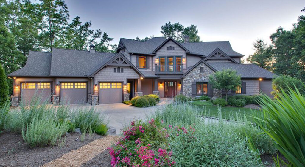 Mountain Lodge Arts and Crafts Style in Hendersonville, NC