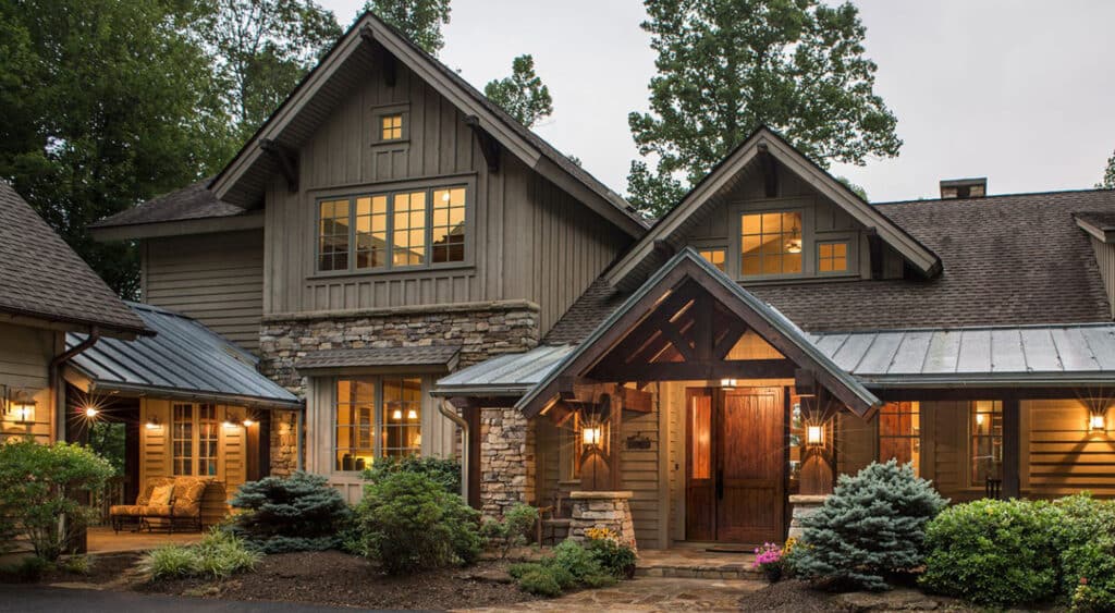 Rustic Mountain Lodge