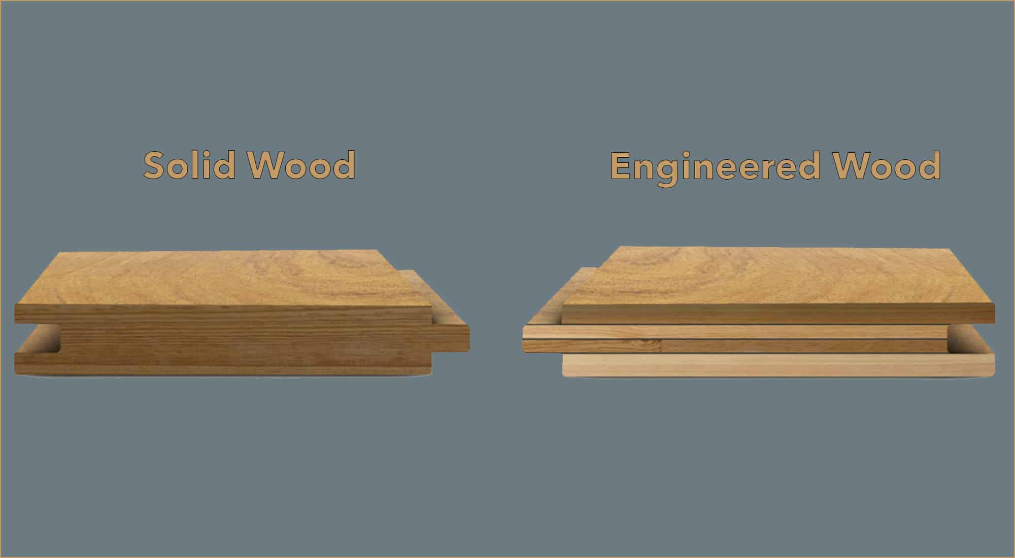 Solid Wood vs Engineered Wood