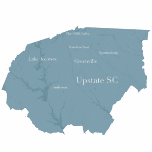 Upstate South Carolina MAP