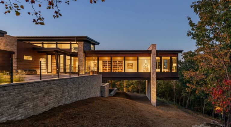 Custom Home Building on a Slope